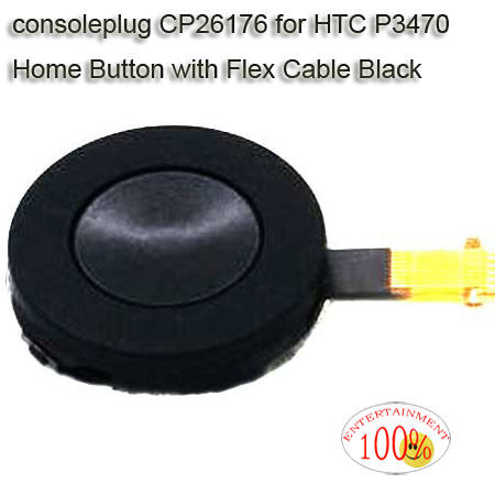 HTC P3470 Home Button with Flex Cable Black
